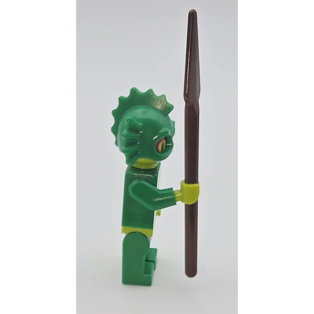 LEGO Monster Fighters Swamp Creature Minifigure mof014 Set 9461 with Spear
